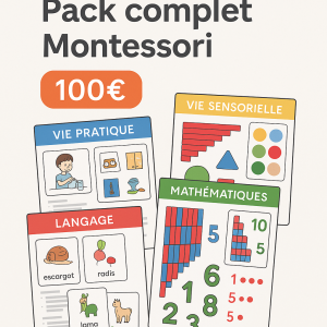 pack école Montessori complet