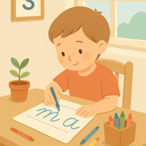 Premiers gestes d'écriture